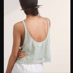Aritzia TNA Lyrical Camisole - Mint Green - Medium